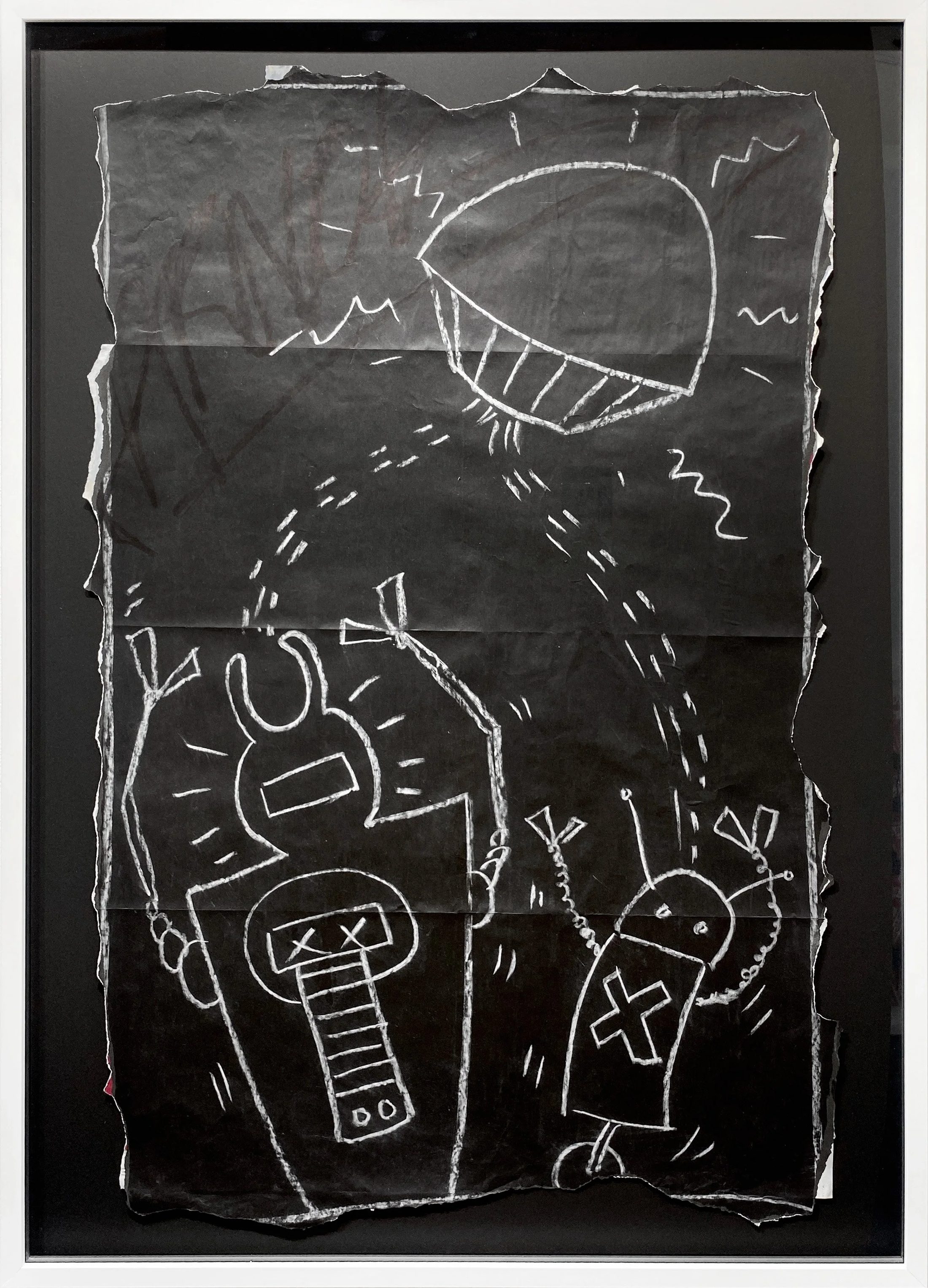 Keith Haring, Untitled (Subway Drawing), 1982