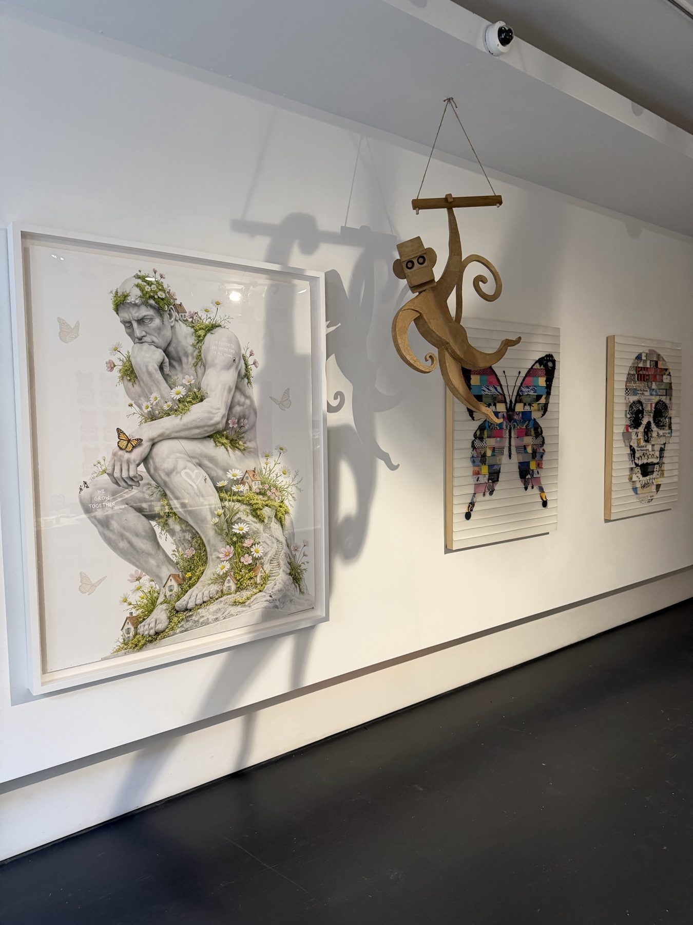 Installation view, 458 West Broadway