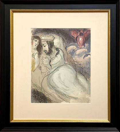 Marc Chagall, Sarah and Abimelech