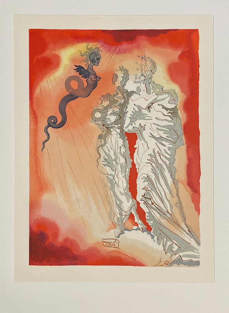 Salvador Dalí, Inferno Canto 17