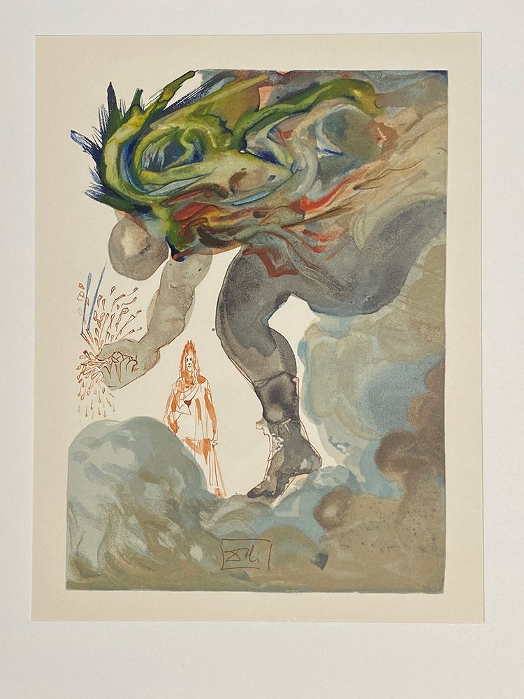 Salvador Dalí, Inferno Canto 24