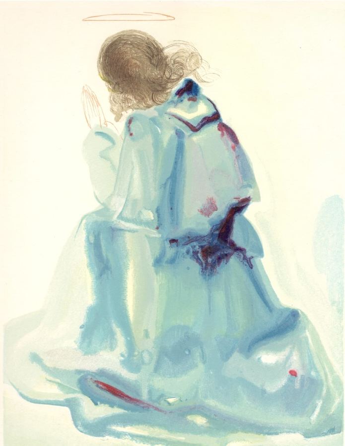 Salvador Dalí, Paradise Canto 2: The Angel of the First Heaven