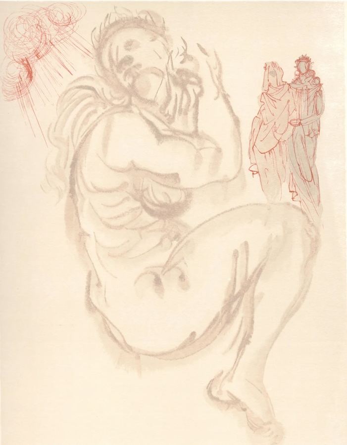 Salvador Dalí, Purgatory Canto 19: The Siren of the Dream