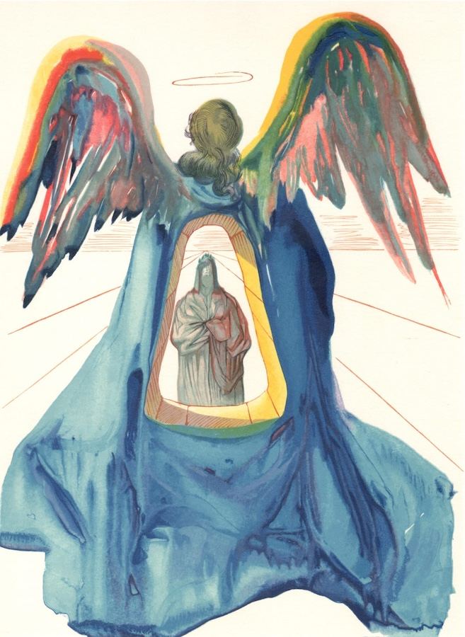 Salvador Dalí, Purgatory Canto 33: Dante Purified