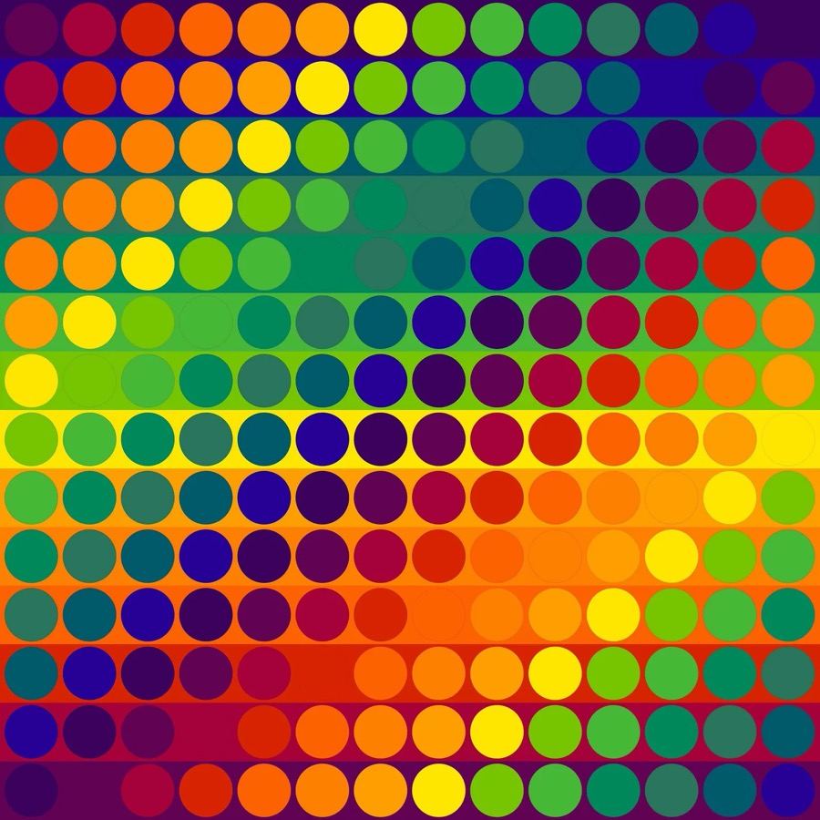Julio Le Parc, COLOR SECUENCIA-12