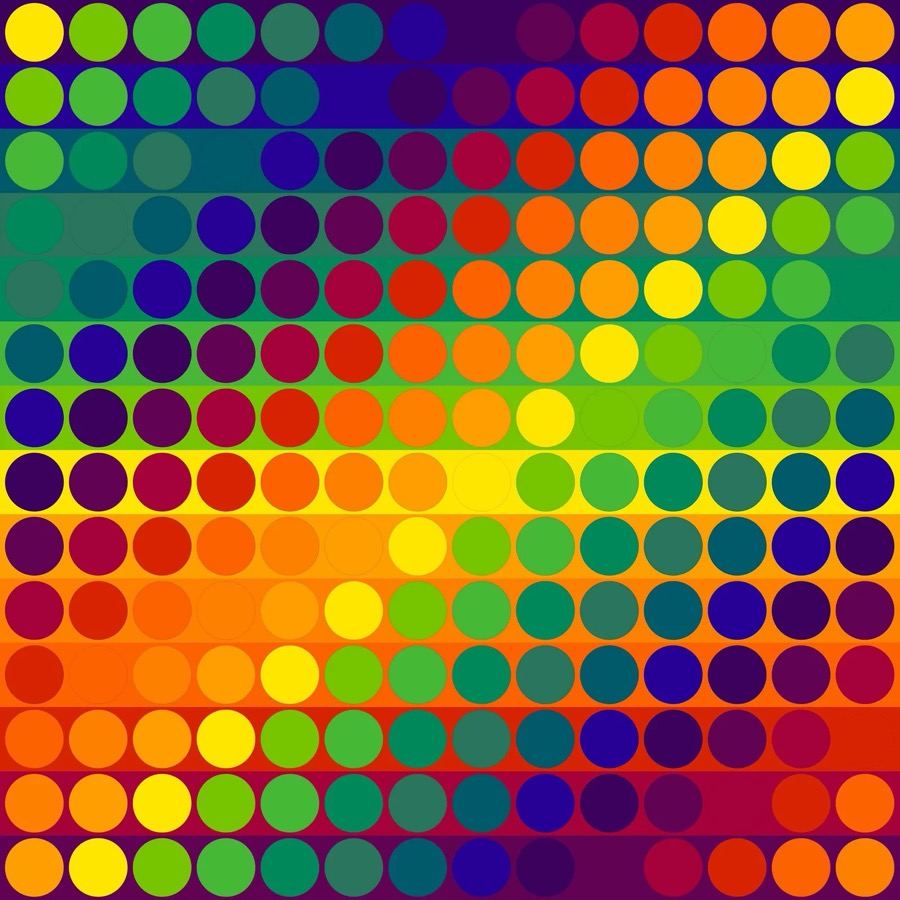 Julio Le Parc, COLOR SECUENCIA-8