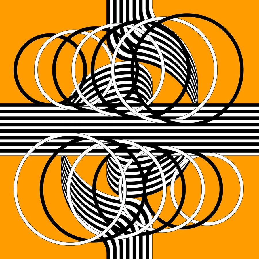 Julio Le Parc, Larga Marcha, 4 BIFURCACIONES 14