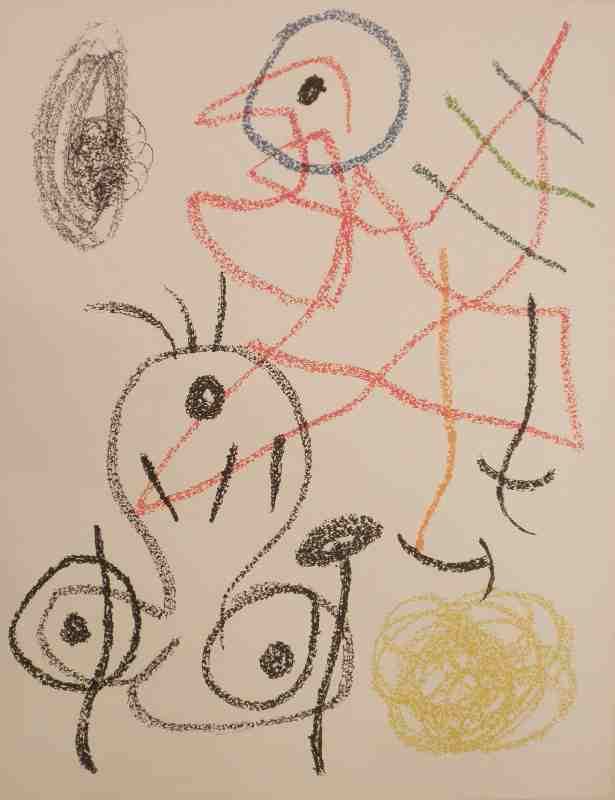 Joan Miró, Untitled #02 (after drawing)