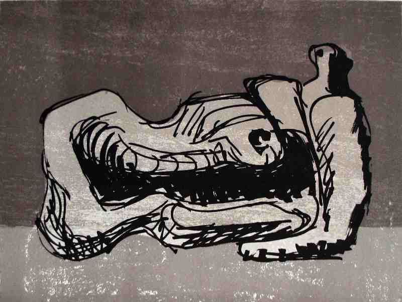 Henry Moore, Untitled I (San Lazzaro and Friends Series)